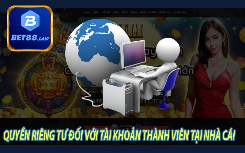 Quyền riêng tư về tài khoản thành viên Bet88